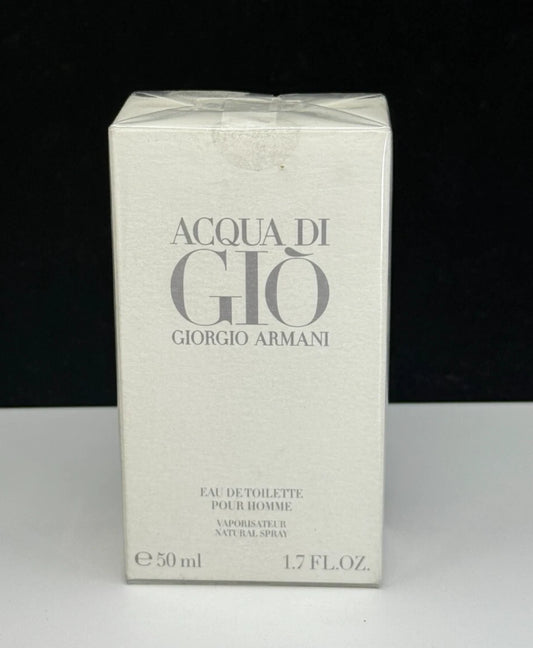 Acqua Di Gio by Giorgio Armani EDT Pour Homme Natural Spray 1.7 oz NIB