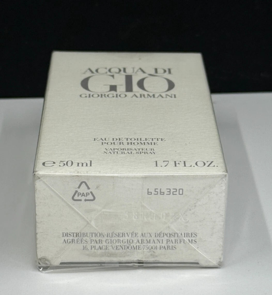 Acqua Di Gio by Giorgio Armani EDT Pour Homme Natural Spray 1.7 oz NIB